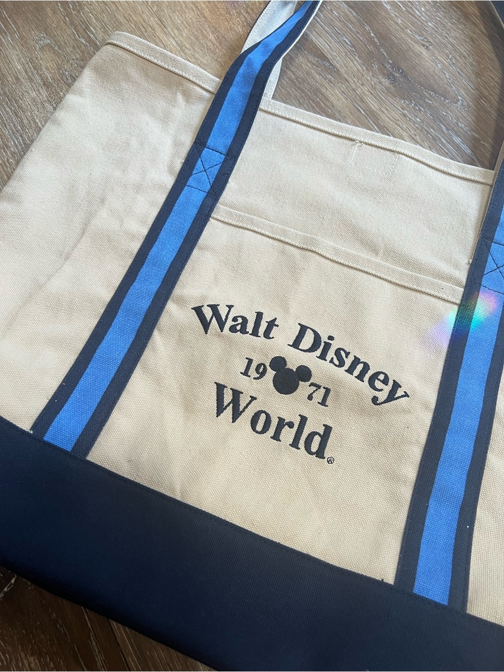 Walt Disney World Embroidered Canvas Tote - Picture 3 of 8
